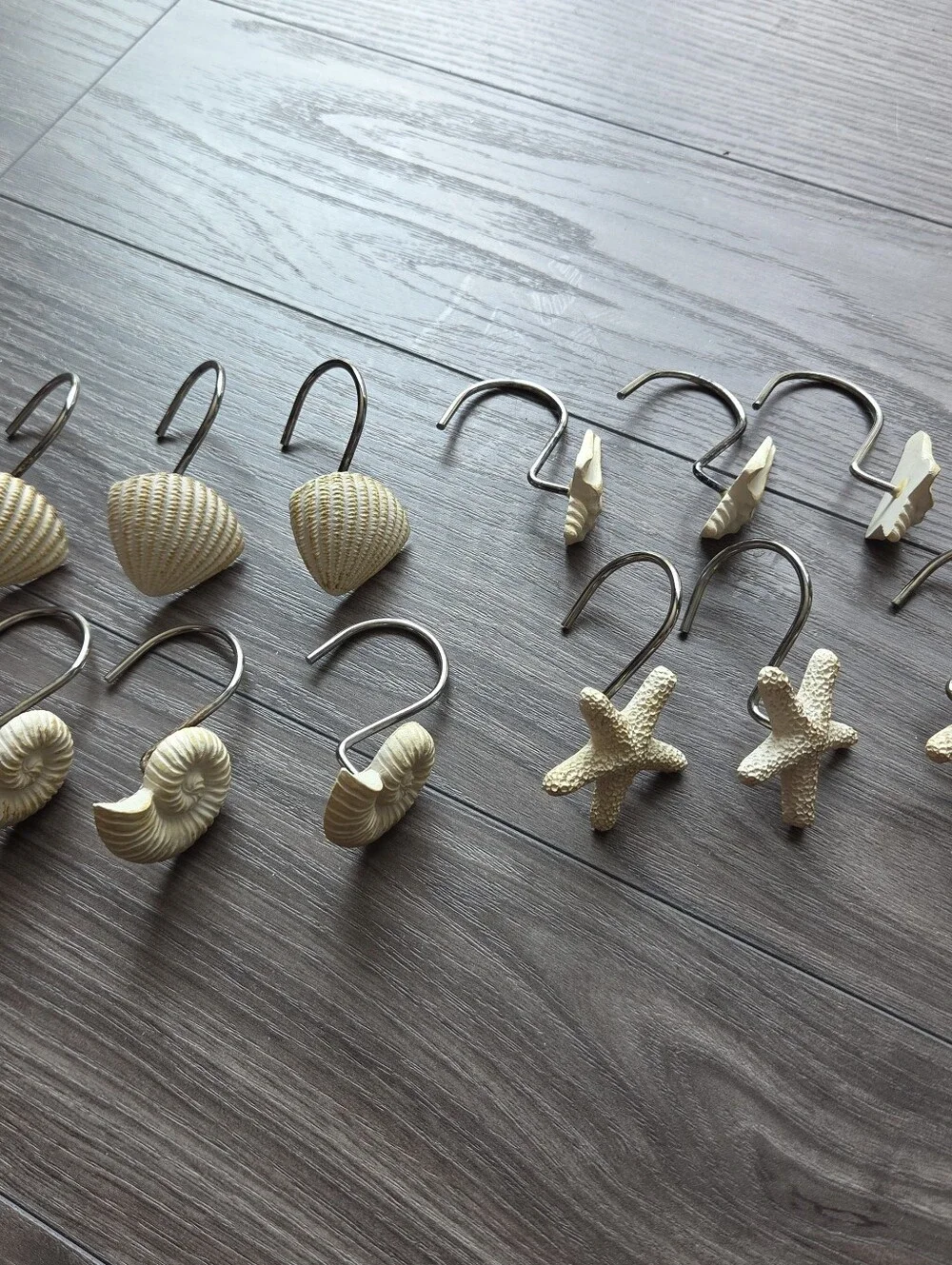 Seashell Shower Hooks